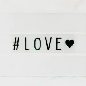 Desktop Love Sign
