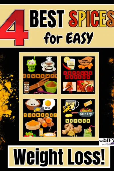 4 Best Spices for Easy Weight Loss!