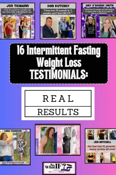 16 Intermittent Fasting Weight Loss TESTIMONIALS: Real Results!