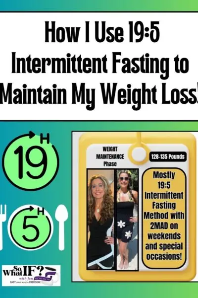 How I Use 19:5 Intermittent Fasting to Maintain My Weight Loss