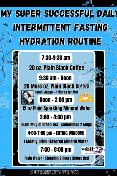 My Daily Intermittent Fasting Hydration Routine