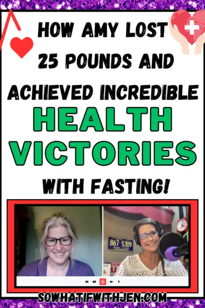 How Amy Lost 25 Pounds and Achieved Health Victories with Fasting